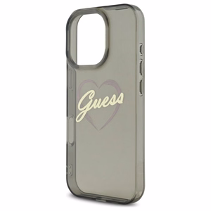 Guess IML Heart Ümbris jaoks iPhone 16 Pro Max - must
