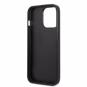 Karl Lagerfeld Monogram Plaque Ümbris jaoks iPhone 13 Pro Max - must