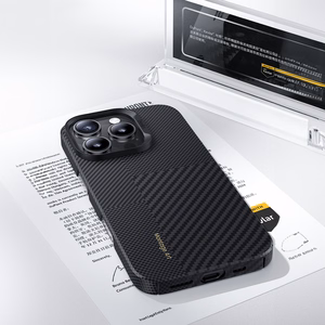 Benks Montage Magnetic Armor Air Kevlar Ümbris PC Frame 600D+1500D (MB65) jaoks Iphone 16 Pro must