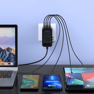 Choetech PD6028 EU / US / AUS / UK travel adapter 2x USB-C 2x USB-A 100W - must