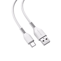 JELLICO kaabel KDS-30 USB-C 3.1A 1M Valge