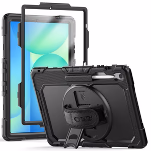 Tech-Protect Solid Ümbris jaoks Samsung Galaxy Tab S10 FE+ - Must