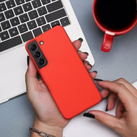 SILICONE case jaoks SAMSUNG S25 FE peach