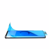 3D Edge Nano Flexi Glass hübriid täisekraanikaitse raamiga Samsung Galaxy S21+ 5G (S21 Plus 5G) must