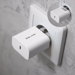 Blavec Wall charger BC-7 GaN4 - Type C - PD QC 45W 3A (TCBC7G4-CW453A) white
