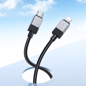 Glass Gold karastatud klaas ekraanikaitse Cable USB C to Lightning Hoco PD 27W 1 m X110