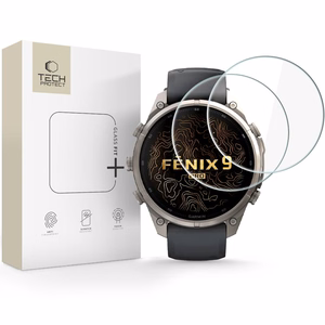 Tech-Protect Glass Fit+ karastatud klaasist kaitse seadmele Garmin Fenix 9 Pro 47 mm