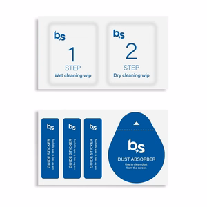 Karastatud klaas to Samsung Galaxy A05s (full glue / Ümbris friendly) sinine Star 5D must