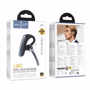 Juhtmevaba mono-peakomplekt (ENC, BT 6.0, 170mah) Hoco E90, must