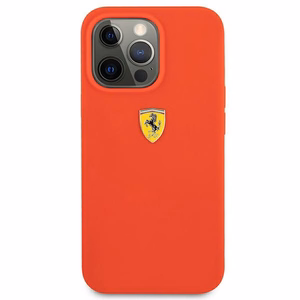Ferrari FESSIHCP13XRE iPhone 13 Pro Max 6.7" punane/punane kõvakaaneline silikoonist ümbris