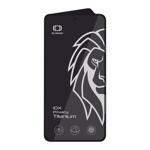 Karastatud klaas Tel Protect 10X Privacy Titanium Samsung Galaxy S26 Plus jaoks sõrmejälje avamisega