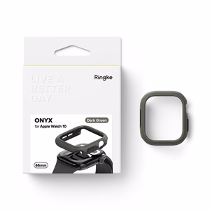Ringke Onyx Ümbris jaoks Apple Watch 10 46mm - roheline