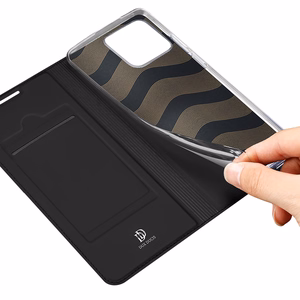 Dux Ducis Skin Pro чехол-кобура с клапаном Realme Narzo 50A чёрный