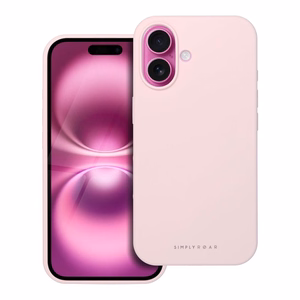 ROAR Ümbris CLOUD SKIN jaoks IPHONE 16 Light roosa