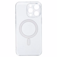 TEL PROTECT MagSilicone Ümbris jaoks Iphone 15 Pro Max läbipaistev