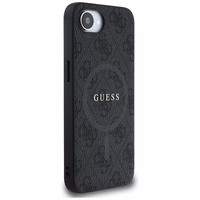 Guess PU Leather 4G Colored Ring Ümbris with MagSafe jaoks iPhone 16e - must