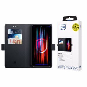 3mk Wallet Ümbris jaoks Xiaomi 13T - must