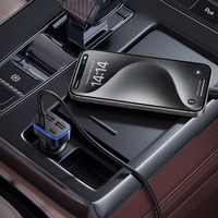 Car Laadija Hoco 2xUSB A + 2xUSB C PD QC3.0 42W Z63 must