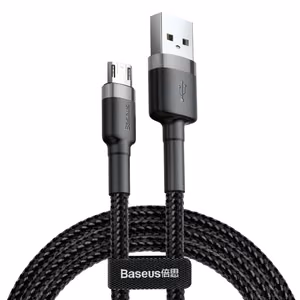 Baseus Cafule CAMKLF-HG1 USB - micro USB kaabel, 2A, 3 m, must-hall