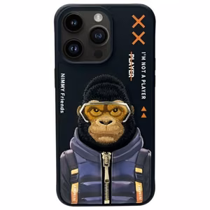 NIMMY ümbris COOL&CUTE 2.0 Monkey jaoks IPHONE 15 Pro must