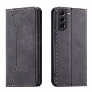 Magnet Fancy Case для Samsung Galaxy S23+ флип-чехол кошелёк подставка чёрный