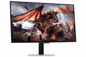Samsung G80SD monitor 81,3 cm (32") 3840 x 2160 pikslit 4K Ultra HD OLED hõbedane