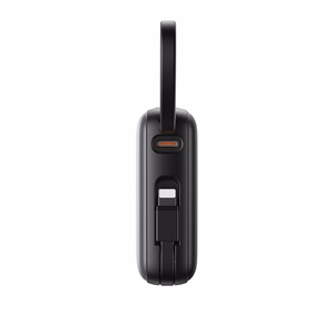 Joyroom JR-PBF27 10000mAh 22.5W Powerbank sisseehitatud USB-C ja Lightning kaablitega - Must