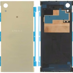 Tagakaas Sony G3121/G3112 Xperia XA1 lime kuldne kõrgkvaliteetne