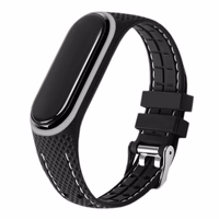 Elastomer strap LIFESTYLE jaoks XIAOMI Mi Band 5 / 6 must (03)