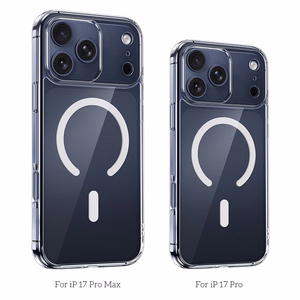 Borofone чехол BI5 Ice Shield Magnetic Iphone 17 Pro Max прозрачный