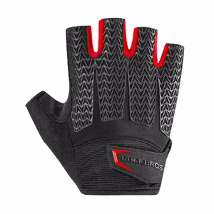 Rockbros S169BR geelpatjadega jalgrattakindad, suurus L – mustad ja punased