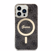 Set Guess GUBPP13LH4EACSK Ümbris+ Charger iPhone 13 Pro must/must hard ümbris 4G Print MagSafe