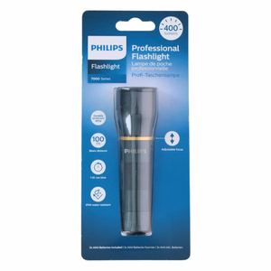 Philips SFL7000T/10 pritsmekindel alumiiniumist LED-taskulamp, 400 lm, IPX4