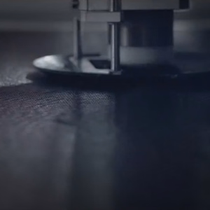 Nillkin Textured Case vastupidav tugevdatud ümbris koos geelraami ja nailonist tagaküljega Samsung Galaxy M53 5G jaoks must