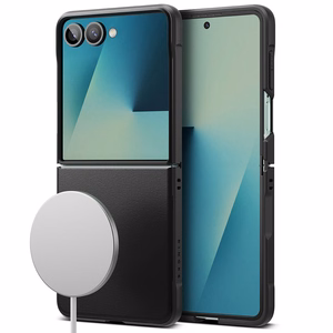 Ringke Onyx Magnetic MagSafe Ümbris jaoks Samsung Galaxy Z Flip 7 - Must