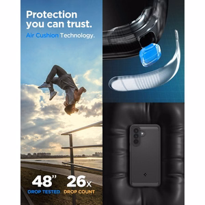 Spigen Rugged Armor ümbris Galaxy A57 5G matt must