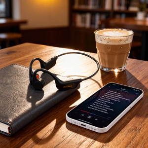 Dudao U22 Bluetooth 5.2 костной проводимости наушники с оголовьем - черные
