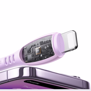 Joyroom S-A59 Vibrant Series 30W USB-C - Lightning kaabel 1.2m - lilla