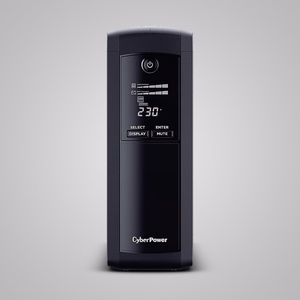 CyberPower Tracer III VP1200ELCD-FR katkematu toiteallikas (UPS) Line-Interactive 1.2 kVA 720 W 5 AC pistikupesa