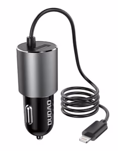 Autolaadija Dudao (R5Pro) + lightning (1xUSB; 5V 3.4A) must