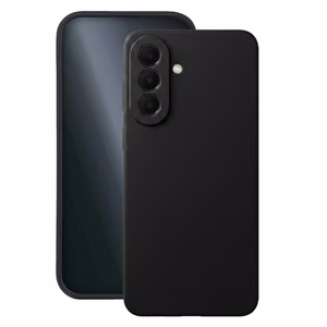 Matt TPU ümbris Samsung Galaxy A37 5G telefonile, must