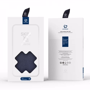Dux Ducis Skin X2 чехол Samsung Galaxy S23+ флип-чехол кошелёк подставка синий