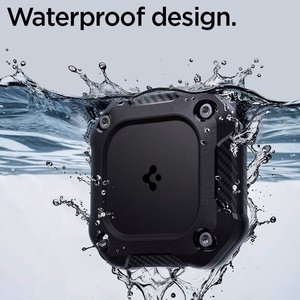 Spigen Tough Armor Ümbris jaoks AirTag 1/2 - Must