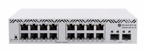 Коммутатор MikroTik 16xGigabit CSS318-16G-2S+IN