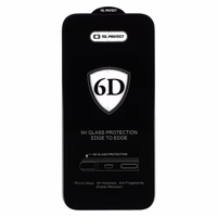 Tel Protect Full Glue 6D Karastatud klaas jaoks OPPO A58 4G/REALME 11/12/13/XIAOMI REDMI NOTE 12 4G/5G/POCO X5 must