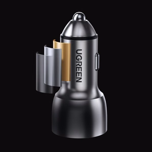 Ugreen autolaadija USB / USB Type C Quick Charge 3.0 Power Delivery 36W 3A hall (CD213 60980)