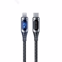 WEKOME WDC-167 Sakin Series - USB-C to Lightning Fast Charging PD 20W connection kaabel 1 m (Tarnish)