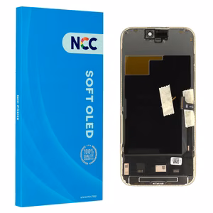 Soft OLED Display NCC for Iphone 15 Pro black IC