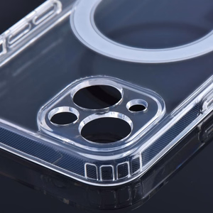 Чехол для Samsung S25 PLUS Clear Mag Cover (STR) совместимый с MagSafe прозрачный