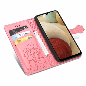 Чехол Cat-Dog Samsung A346 A34 5G розовый